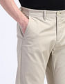 Flying Machine Straight Fit Mid Rise Trousers