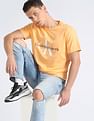 Calvin Klein Cotton Brand Print T-Shirt