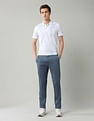 Arrow Sport Solid Slim Fit Trousers