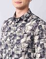 U.S. Polo Assn. Denim Co. Abstract Printed Pure Cotton Shirt