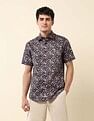 U.S. Polo Assn. Floral Printed Pure Cotton Shirt