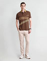 Arrow Sport Graphic Print Cotton Polo Shirt