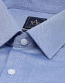 Arrow Textured Manhattan Slim Fit Shirt