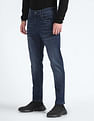 Flying Machine Stone Wash Slash Slim Tapered Fit Jeans