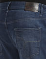 Flying Machine Stone Wash Slash Slim Tapered Fit Jeans