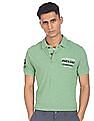 U.S. Polo Assn. Denim Co. Short Sleeve Heathered Polo Shirt