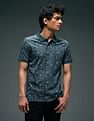 Flying Machine All Over Printed Regular Fit Polo Shirt