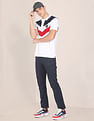 U.S. Polo Assn. Cotton Colour Block Polo Shirt