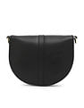 Tommy Hilfiger Solid Black Pu Sling Bag