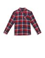 Tommy Hilfiger Kids Boys Plaid Twill Shirt