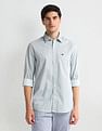 Arrow Sports Geometric Print Cotton Shirt