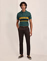 U.S. Polo Assn. Horizontal Striped Slim Fit Polo Shirt