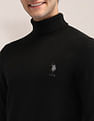 U.S. Polo Assn. Solid Regular Fit Sweater