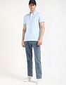 Tommy Hilfiger Solid Slim-Fit Cotton Polo Shirt