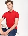 Tommy Hilfiger Solid Regular-Fit Cotton Polo Shirt