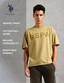 U.S. Polo Assn. Brand Printed Comfort Fit OEE09 Lounge T-Shirt - Pack Of 1