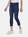U.S. Polo Assn. Women Mid Rise Dark Wash Capri Jeans