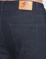 Flying Machine Mid Rise Slash Slim Tapered Jeans