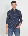 U.S. Polo Assn. Denim Co. Pure Cotton Printed Casual Shirt