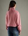 Tommy Hilfiger Regular Fit Cotton Half-Zip Sweatshirt