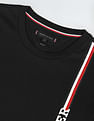 Tommy Hilfiger Monotype Vertical Stripe Cotton T-Shirt