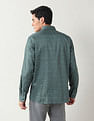 Arrow Geometric Printed Manhattan Slim Fit Shirt