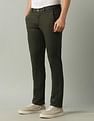 Arrow Sport AutoFlex Slim Fit Dobby Weave Trousers