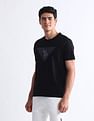 USPA Active Brand Printed Slim Fit T-Shirt