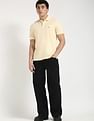 Tommy Hilfiger Solid Regular-Fit Cotton Polo Shirt