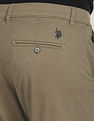 U.S. Polo Assn. Austin Trim Fit Textured Casual Trousers