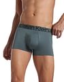 Calvin Klein Underwear Men Blue Low Rise Solid Trunks