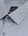 Arrow Manhattan Slim Fit Textured Shirt