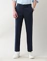 Arrow Newyork Mid Rise Regular Fit Autoflex Trousers