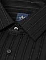 Arrow Manhattan Slim Fit Vertical Striped Shirt