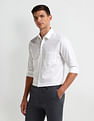Arrow Manhattan Slim Windowpane Checked Shirt