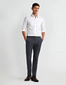 Arrow Manhattan Slim Windowpane Checked Shirt