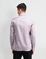 Arrow Newyork Geometric Printed Manhattan Slim Fit Shirt