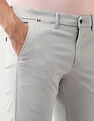 Arrow Sport Slim Fit Textured Trousers