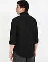 Tommy Hilfiger Solid Regular Fit Twill Woven Shirt