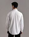 Tommy Hilfiger Solid Slim-Fit Polyester Shirt