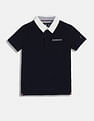 Tommy Hilfiger Kids Boys Solid Regular-Fit Cotton Polo T-Shirt