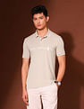 U.S. Polo Assn. Denim Co. Brand Printed Work And Wander Polo Shirt