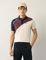 Arrow Sport Colourblocked Regular Fit Polo Shirt