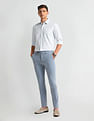 Arrow Manhattan Slim Windowpane Checked Shirt