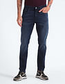 Flying Machine Mid Rise Slash Slim Tapered Jeans
