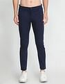 Flying Machine Slim Tapered Solid Trousers