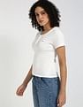 Tommy Hilfiger Texture Slim-Fit Cotton T-Shirt