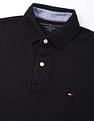 Tommy Hilfiger Solid Regular-Fit Cotton Polo Shirt