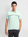 Arrow Sport Dynamax Horizontal Stripe Cotton Polo Shirt