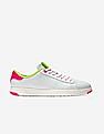 Cole Haan Women Optic White And Pink Glow GrandPrø Tennis Sneakers